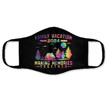 Discover Summer Family Vacation Making Memories Face Masks