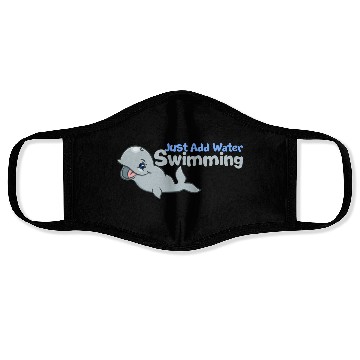 Discover Fish Swimming Face Masks