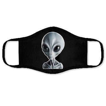 Discover Grey Alien Face Masks