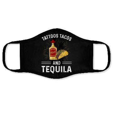 Discover Tattoos Tacos and Tequila Face Masks