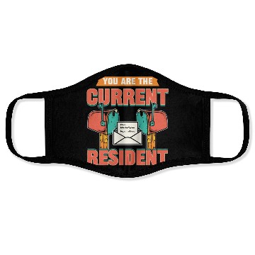 Discover You Are The Current Resident Postal Worker Face Masks