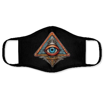 Discover world society illuminati Face Masks
