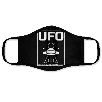 Discover Alien, Aliens, UFO, UAP, Space Unknown Flight Face Masks