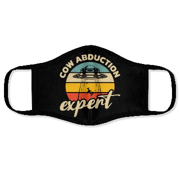 Discover Alien, Aliens, UFO, UAP, Space Unknown Flight Face Masks