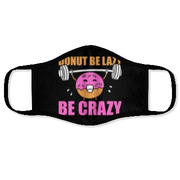 Discover Fitness Donut Donut Gym Face Masks