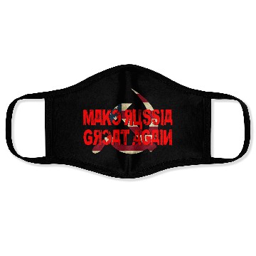 Discover MRGA - Make Russia Great Again Face Masks