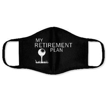 Discover My Retirement Plan - Golf Face Masks