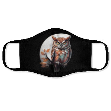 Discover Pastel_Owl Face Masks