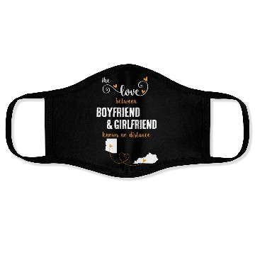 Discover Love Between BF And GF Arizonna To Kentucky Gift Face Masks