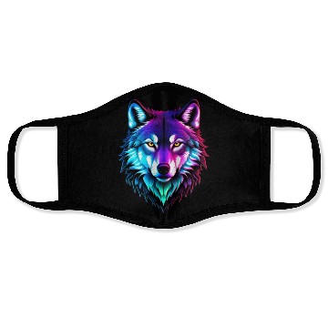 Discover Alpha Wolf Face Masks