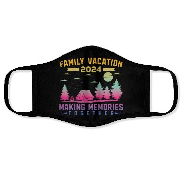 Discover Summer Family Vacation Making Memories Face Masks