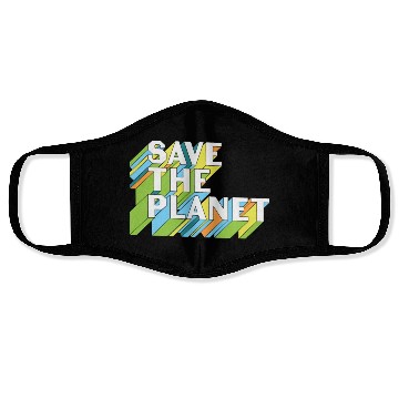 Discover Happy Earth Day Save The Planet Face Masks