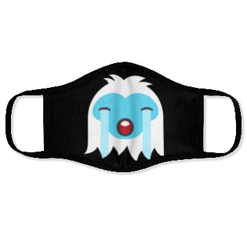 Discover Crying Out Loud Abominable Snowman Emoticoncrying Face Masks