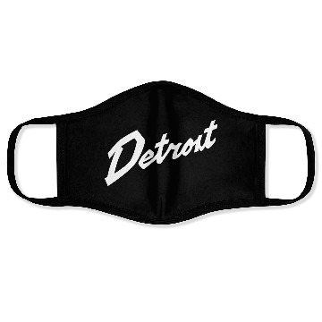 Discover Detroit Basketball Face Masks