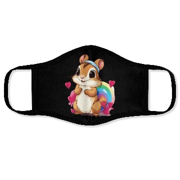 Discover Love Squirrel Face Masks