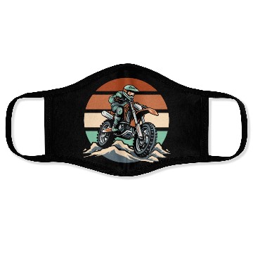 Discover Dirt Bike Mx Motocross Supermoto Face Masks