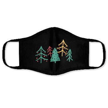 Discover CHRISTMAS TREE Face Masks
