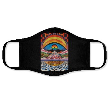 Discover Face Masks: "Psychedelic Odyssey: Wearable Art for th