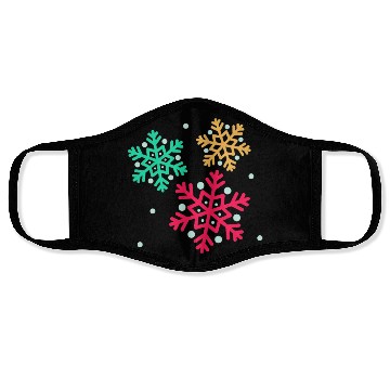Discover Snowflake, Winter sports Face Masks