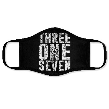 Discover 317 Area Code Of Indianapolis Face Masks