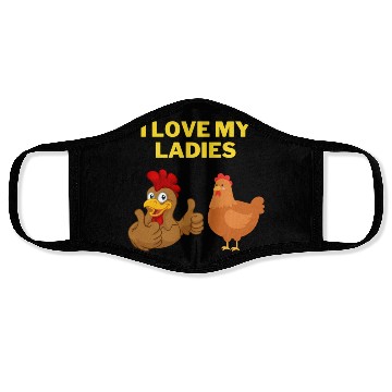 Discover I love My Ladies Face Masks