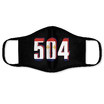 Discover 504 Area Code New Orleans Louisiana Map Number Face Masks