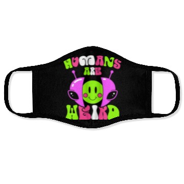 Discover Alien, Aliens, UFO, UAP, Space Unknown Flight Face Masks
