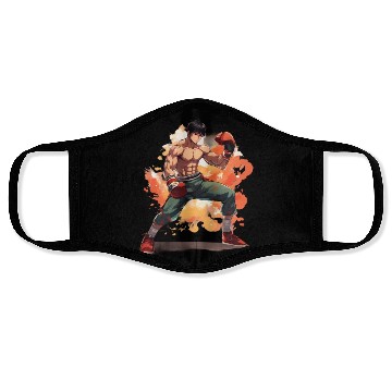 Discover Kung Fu Fighting Face Masks