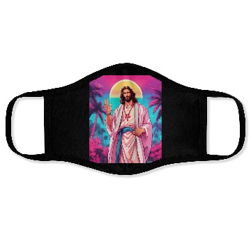 Discover Jesus Christ Love Thy Enemies Face Masks