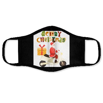 Discover merry christmas Face Masks