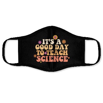 Discover It's A Good Day Teach Science Teacher Science Face Masks