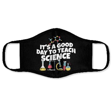 Discover It's A Good Day Teach Science Teacher Science Face Masks