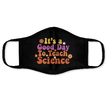 Discover It's A Good Day Teach Science Teacher Science Face Masks