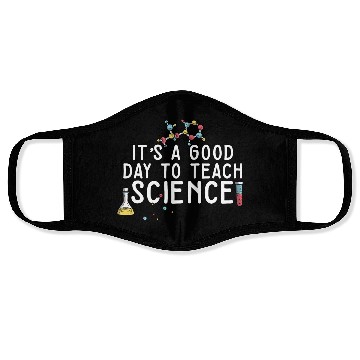 Discover It's A Good Day Teach Science Teacher Science Face Masks