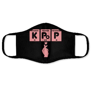 Discover K-Pop Fan Gift Korean Pop Music Face Masks
