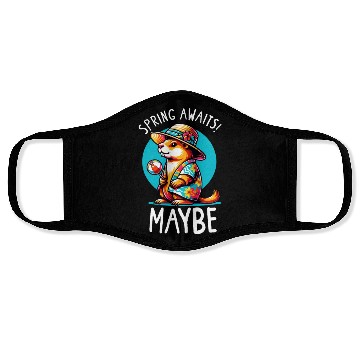 Discover Groundhog Day 2024 Enthusiast February 2nd Face Masks