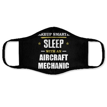 Discover Wakeup Smarter Sleep WIth Aircraft Mechanic Gift Face Masks
