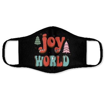 Discover Joy to the world Face Masks