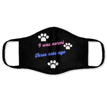 Discover Embrace Feline Evolution: 'Normal Three Cats Ago Face Masks