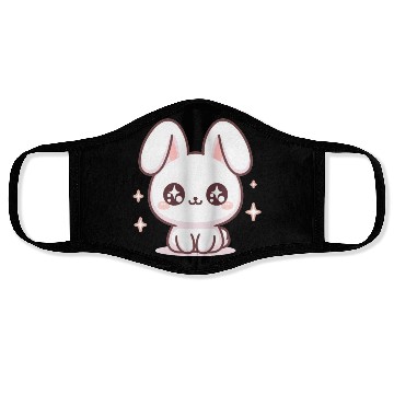 Discover Rabbit Bubble Tea Kawaii Face Masks
