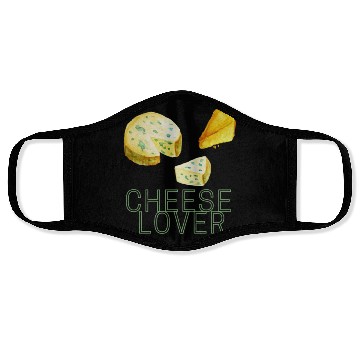 Discover Cheese lover day good time holiday simple life Face Masks
