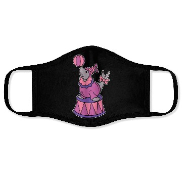 Discover Circus Seal Animal Trainer Gift Face Masks