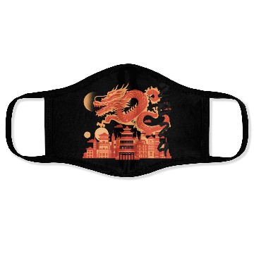 Discover Year Of The Dragon Face Masks | chinese lanterns