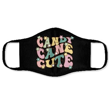 Discover Candy cane cute Face Masks