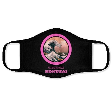 Discover The Great Wave off Kanagawa Hokusai Face Masks