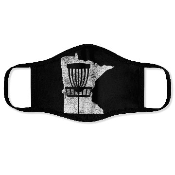 Discover Minnesota Disc Golf State With Baet Distressed Face Masks