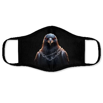 Discover Eagle Caged Thunder: A Heavy Metal Eddie Face Masks