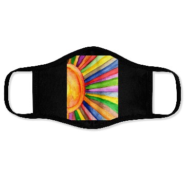 Discover Colorful Sun Face Masks