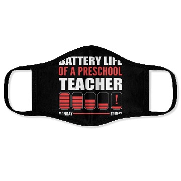 Discover Preschool Teacher Funny Teacher Gift Face Masks