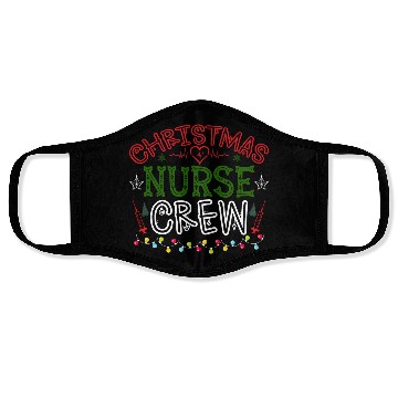 Discover Christmas Nurse Crew Face Masks